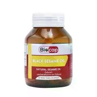 ราคา น้ำมันงาดำ x 1 ขวด ไบโอแคป Black Sesame Oil Biocap อาหารเสริม (1729802334031219695)