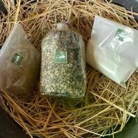 ราคา เห็ดฟาง เชื้อเห็ดฟาง ชุดละ 49 บาท เชื้อ 1 ก้อน อาหารเสริม 2 อย่าง (1730080786137843812)