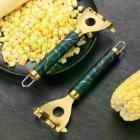 ราคา เครื่องตัดปอกข้าวโพด, พร้อมรูแขวน, เครื่องปอกข้าวโพด, เครื่องมือปอกฝักข้าวโพด, จับถนัดมือ, เครื่องปอกเตรียมข้าวโพด, น้ำยาล้างเมล็ดข้าวโพด, Gadget ครัว (1732084865350011064)