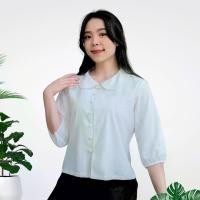ราคา เสื้อผู้หญิง เสื้อผ้าฝ้าย เสื้อพื้นเมือง ผ้าไทย Women Lady ผู้หญิง Clothing แบบเสื้อบุษบา (1730188063765793545)