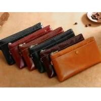 ราคา กระเป๋าเงิน กระเป๋าสตางค์ กระเป๋าตังค์ กระเป๋าถือ หนังแท้ หนังวัว เงาสวย มีสายคล้องข้อมือ น่าใช้ ใส่ของได้หลากหลาย (1729763249052551502)