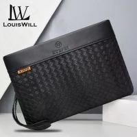 ราคา กระเป๋าคลัทช์ผู้ชาย LouisWill กระเป๋าสตางค์แฟชั่นสไตล์ยาว กระเป๋าโน๊ตบุ๊ค ทำจากหนัง PU ดีไซน์สาน กระเป๋าถือธุรกิจ ความจุมาก พร้อมที่ใส่บัตรและกระเป๋าใส่เหรียญ ปิดซิป กระเป๋าเงิน (1729848132726982941)