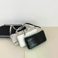 ราคา กระเป๋าสตางค์พิมพ์ลายจระเข้ผู้หญิงแฟชั่นสไตล์เกาหลี กระเป๋าใส่บัตร PU กระเป๋าหิ้วแบบพกพา ที่ใส่เหรียญ / กระเป๋าเงิน กระเป๋าสตางค์ใบยาว สีดำ สีขาว สีเขียว (1729911734613608600)