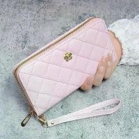 ราคา กระเป๋าถือสุภาพสตรี, กระเป๋าเงิน, กระเป๋าใส่เหรียญ, กระเป๋าโทรศัพท์มือถือ, ทำจากหนัง PU, สีชมพูและสีน้ำตาลเชอร์รี่ (1731858457481152986)