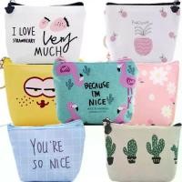 ราคา กระเป๋าสตางค์ใส่เหรียญเด็ก ขนาดเล็ก น่ารัก 12*9 ซม. เหมาะสำหรับผู้หญิง กระเป๋าใส่เหรียญ กระเป๋าเงิน พิมพ์ลายกระบองเพชร ฟลามิงโก ผลไม้ และตัวอักษร กระเป๋าใส่กุญแจ 1 ชิ้น (1732286035507447870)