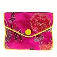 ราคา กระเป๋าเก็บเครื่องประดับ, กระเป๋าผ้าไหม, กระเป๋าเงิน, ของขวัญเครื่องประดับ, ที่เก็บเครื่องประดับ, กระเป๋าใส่เหรียญ, 1PC (1731151113026636690)