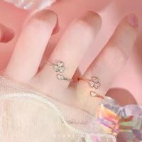 ราคา แหวน เงินแท้ 92.5% ส่งฟรี EMS รุ่น Lucky โคลเวอร์ ใบโคลเวอร์ โชคดี นำโชค MixBlink แนะนำ สร้อย คอแฟชั่น สตรี zirconia จี้ พระ กํา ไล เพชร (1731582304687262432)