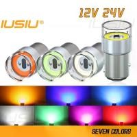 ราคา หลอดไฟ LED รถยนต์, Iusiu, 24v และ 12v, 1156 และ 1157, 7 สี, COB, เหมาะสำหรับรถยนต์, รถจักรยานยนต์, รถบรรทุก, หลอดไฟเบรก, BA15d และ BA15s, ไฟเลี้ยวย้อนกลับ, ไฟท้าย, ไฟท้าย, หลอดเมล็ดพันธุ์ (17302642966