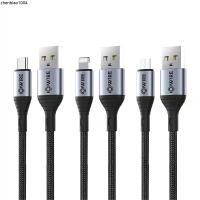 ราคา OWIRE สายชาร์จ 2.4A 3A สายไนลอนถัก ทนทาน ชาร์จเร็ว Fast Charge สําหรับ โทรศัพท์มือถือ แท็บเล็ต 2in1 3in1 เคส เรียว มี note 60 vivo y17s ที่ ติด ปุ่ม โฮม ไอโฟน (1731545509206787770)