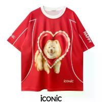 ราคา iCONiC LUCKY T-SHIRT OVERSIZE #202990 สีแดง เสื้อยืด กีฬา พิมพ์ลาย สุนัข CHOWCHOW เชาเชา เสื้อบอล เสื้อแฟชั่น (1730992509938010272)