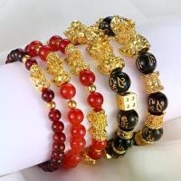 ราคา สร้อยข้อมือปี่เซียะสีทอง, โชคดีพรใหม่, สายรัดข้อมือลูกปัดสีดำ, กำไลข้อมือโกเมนนิล, พระเครื่อง (1731833241237031280)