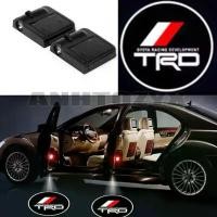 ราคา ไฟต้อนรับประตูรถยนต์ LED, ชุด 2 ชิ้น, สำหรับโลโก้ Toyota TRD, เครื่องฉาย LED เงาไฟต้อนรับประตูรถยนต์, ไร้สาย, สากล, แต่งรถ (1730840031079008486)