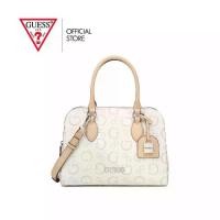 ราคา กระเป๋า GUESS รุ่น HH 948105 DELPHINE SATCHEL สีขาว (1731708211848643911)