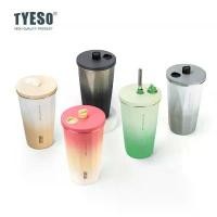 ราคา แก้วTYESOมาใหม่พร้อมหลอดเด้ง+แปรง เก็บความเย็น กาแฟ ขนาด 600ml. สแตนเลส 304 ของแท้ คลังสินค้า ร ะ บ อก ็ ว า ม ย น แก้วเยติ แก้วแสง โสม ความ เย็น ขวด แบน ป้องกันการ (1731612368628844781)