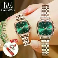 ราคา นาฬิกาควอทซ์, LouisWill, สำหรับผู้หญิง, นาฬิกาสี่เหลี่ยมแฟชั่น, นาฬิกาปฏิทินคู่, ฝังเพชร, กันน้ำ, สายเหล็ก, นาฬิกาข้อมือ, พร้อมปฏิทิน, นาฬิกาผู้หญิงสุดหรู, นาฬิกาผู้หญิง (1731768518685002568)