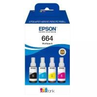 ราคา หมึกแท้จาก Epson รุ่น 664 Ink Tank รุ่น T6641 C13T664100 หมึก EcoTank L121 L1300 L300 L310 L350 L355 L360 L365 L110 L120 L200 L220 L210 L380 L385 L455 L485 L550 L555 L565 L605 L6 (1731695519963842162)