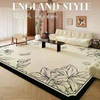 ราคา พรมห้องนั่งเล่น สไตล์ชาแนล หรูหราราคาไม่แพง กันน้ำและกันเปื้อน ไม่ต้องบำรุงรักษา ความรู้สึกระดับไฮเอนด์ พรมปูพื้น เหมาะสำหรับห้องนอนและห้องเสื้อคลุม พรมเต็มรูปแบบ ม่าน พับ หน้า (1731341983630133246)