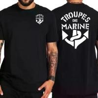 ราคา COD ฝรั่งเศส กองกำลังทางทะเล กองกำลังอาณานิคมฝรั่งเศส T เสื้อผู้ชาย นาวิกโยธิน ทหาร ยุทธวิธี ลำลอง บุรุษ เสื้อยืด สีดำ กองทัพ สีเขียว Tee เสื้อ (1731344300959827018)