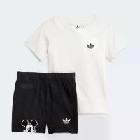 ราคา adidas Lifestyle ADIDAS DISNEY MICKEY MOUSE SHORT TEE SET Unisex White JD0611 (1731632968722122515)