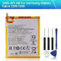 ราคา แบตเตอรี่ แท้ แท็บเล็ต SWD-WT-N8สำหรับ SAMSUNG Galaxy Tab A T295 T290 แท้โลโก้ ความจุแบตเตอรี่ 5100MAh+ชุดไขควงถอดฟรี ขาย (1731710271206033379)