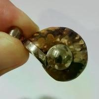 ราคา Ammonite pendant จี้ แอมโมไนต์เต็มตัว หอย แอมโมไนต์ หอยล้านปี จี้หอยแอมโมไนต์ คตหอย ใส่พกติดตัว เพิ่มพลัง แอมโมไนท์ จัดส่งเฉพาะจุด (1731562841865946733)
