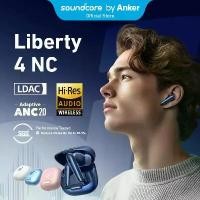 ราคา หูฟัง Soundcore by Anker Liberty 4 NC, บลูทูธ 5.3, ANC, เสียง Hi-Res, การชาร์จแบบไร้สาย, แบตเตอรี่ 50H, ชุดหูฟังไร้สาย (1731636774554994197)