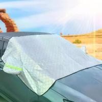 ราคา ที่บังแดดรถยนต์, ผ้าคลุมรถครึ่งตัว, สำหรับกระจกหน้ารถ, ป้องกันแสงแดด, ฉนวนกันความร้อน, ป้องกันการแช่แข็ง, ผ้าคลุมรถกันลม, เหมาะสำหรับรถยนต์ ผ้า คลุม กระจก หน้า รถยนต์ ร่มบังแ (1731434491329349618)