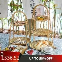 ราคา 【LTW】เตา ชาและจานผลไม้ ทอมือ ตะกร้าขนมสองชั้น เหมาะสำหรับร้านอาหาร โต๊ะน้ำชา จานผลไม้ หลายชั้น ตะกร้าหวายสามชั้น มีคำสรรเสริญจากผู้คนกว่า 1550 คน ที่ ใส่ ผลไม้ วาง บน โต๊ะ f (1731871671147399209)