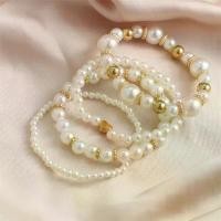 ราคา ชุดสร้อยข้อมือมุก สร้อยข้อมือ ชุด 4 เตา เครื่องประดับแฟชั่น (1730577999150942448)