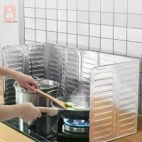 ราคา แผ่นกันน้ำมันกระเด็น แผ่นอลูมิเนียม ฉากกั้นน้ำมันกระเด็น สำหรับ ที่กั้นน้ำมัน สำหรับ 1เตา ที่กั้นน้ำมัน คราบน้ำมัน ของใช้ในครัว (1729768481040795902)