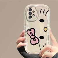 ราคา เคสโทรศัพท์สำหรับ Samsung A13 ฝาครอบ Hello Kitty ลายไอศกรีมคลื่น นุ่ม บาง บาง เย็น โปร่งใส เรียบเนียน (1729759556869721022)