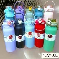 ราคา Peilingdggtok A033 ขวดนำ้ cille 1.7L 60Oz แท้งค์เก็บอุณหภูมิ สแตนเลส 316 กระติกน้ำเก็บความร้อน/เย็น ขายดี (1731319624871152332)