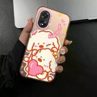 ราคา เคสโทรศัพท์ สำหรับ OPPO A38 A18 4G กึ่งโปร่งใส บางเฉียบ ฝ้า เคส (1729982797714131902)