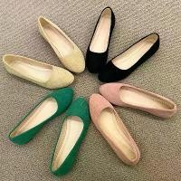 ราคา รองเท้าผู้หญิงพลัสไซส์ (35-42 ไซส์) รองเท้าส้นแบนผ้าใบ แฟชั่นเกาหลี ดีไซน์เรียบง่าย นิ้วเท้าแหลม เหมาะสำหรับสตรีมีครรภ์ รองเท้าทำงาน รองเท้าแตะ หมี โปโล lacoste ผู้ หญิง (1731635668085802949)