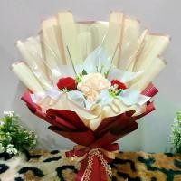 ราคา ช่อเปล่าใส่ธนบัตร 3-15 ฉบับ ตกแต่งดอกไม้พร้อมใช้ เปล่า ช่อ ใส่ ธนบัตร (1729602117819271280)