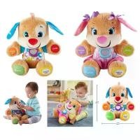 ราคา ตุ๊กตาหมาร้องเพลง Tummy Fisher Price สอนภาษาอังกฤษ ร้องเพลงได้ มีไฟ เล่นได้ 3 ระดับ มากกว่า 20 เพลง มีบริการเก็บปลายทาง (1731567687261718138)