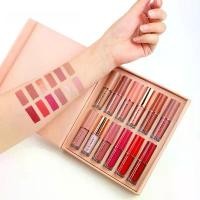 ราคา ชุดลิปกลอส HANDAIYAN 12 สี แมทและมุก ไม่ติดถ้วย ลิปกลอส ลิปสติก ขายดี rad cosmetics lip 01 ลิป จัมโบ้ แมท gloss ရ ေ မ ွ ှ ေ း swedish lip (1731634508315788313)