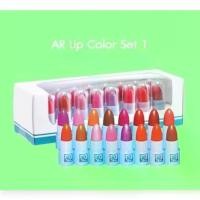 ราคา เอ อาร์ อารอน ลิป คัลเลอร์ เซ็ท ลิปจิ๋ว AR ARON Lip Color Set (1731463570617500947)