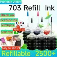 ราคา ตลับหมึกที่เข้ากันได้สำหรับหมึก HP 703, สีดำ (HP 703XL), เข้ากันได้กับเครื่องพิมพ์ HP D730, K109a, K209, 510a, F735, หมึกเครื่องพิมพ์ (1731709498748863638)