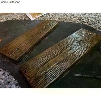 ราคา หินจัดสวน หินทางเดิน อุปกรณ์ตกแต่งสวน ปูนทางเดิน ลายไม้ หินลายไม้ (1732251228034861323)