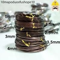 ราคา *พร้อมส่ง* ลวดดัดบอนไซ ขนาด100กรัม ลวดดัดบอนสี อุปกรณ์บอนไซ ไม่ขึ้นสนิม อุปกรณ์ตกแต่งสวน ต้นไม้ฟอกอากาศ ลวดบอนไซสีดำ (1731666542921221498)