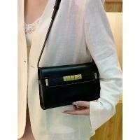 ราคา กระเป๋าสะพายข้าง, กระเป๋าสะพายข้างอินเทรนด์, กระเป๋าถือ Yangshulin Manhattan ใหม่, กระเป๋าสะพายข้างผู้หญิง, วัสดุ PU, แบบพกพา, สไตล์ดาราอินเทอร์เน็ต, กระเป๋า Kelly ใต้วงแขน (1731076658166925414)