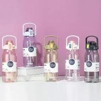 ราคา COD DODGE กระบอกน้ำ 2 ลิตร ขวดน้ำ 2 ลิตร ขวดน้ำพลาสตติก กระบอกน้ำพลาสติก พร้อมสเกลการดื่มน้ำ ( วัสดุTritan - แบบใส ) (1731729434034668579)