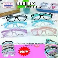 ราคา COD ส่งฟรีไม่ใช้โค้ด กรอบแว่นตาเด็ก ยี่ห้อ Kissbaby วัสดุ TR90 100% ขายางงอได้ รุ่น 1010 แว่นเด็กยืดหยุ่น แว่นสายตาเด็ก (1731657919455462982)