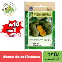 ราคา เจียไต๋ (ซื้อ10แถม1) บัตเตอร์นัท ดัมเบล ขนาด1กรัม ประมาณ10 เมล็ด Pumpkin Butternut ฟักทอง เมล็ดพันธุ์พืช เมล็ดผัก ปลูกผักสวนครัว (1729641719350134793)
