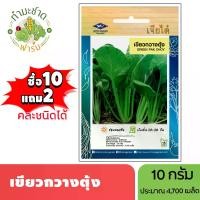 ราคา เจียไต๋ (ซื้อ10แถม2) เมล็ดพันธุ์ เขียวกวางตุ้ง ขนาด10กรัม ประมาณ4,700เมล็ด Pak Choy กวางตุ้ง เมล็ดพันธุ์พืช เมล็ดผัก ปลูกผักสวนครัว (1729633965060098057)