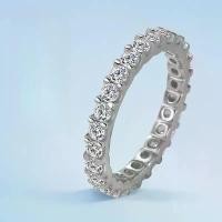 ราคา แหวนแถวเพชรเต็ม, S925 เงินสเตอร์ลิง, แหวน Moissanite, การออกแบบเฉพาะหญิง, แหวนคู่, แหวนนิ้วก้อย (1731694011208991878)