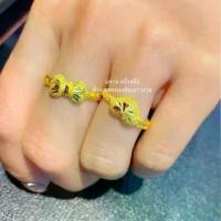 ราคา CHIN แหวน [ครึ่งสลึง] เปียหัวใจ เปียโบว์ ทองคำแท้ 96.5% มีใบรับประกัน ชินเยาวราช (1729787762504665942)