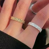 ราคา S999 เงิน เงา เลื่อม น้ำแข็ง เปิดแหวน ราคาไม่แพง หรูหรา ไม่หมอง แพ้ง่าย แหวนเฉพาะ ทอง เงิน สำหรับผู้หญิง เครื่องประดับแฟชั่น แหวนตารางฟ้า แหวน หลวงพ่อทองสุข แหวน ไฟ ของ แจ็คสัน (1730906023829736076)