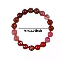 ราคา สร้อยข้อมือห้าองค์ประกอบ 1 นับ หินธรรมชาติเทียมคริสตัล สร้อยข้อมือสมมาตร Moschem, Tunate, แหวน อุปกรณ์ปาร์ตี้สไตล์โบฮีเมีย สำหรับผู้ชายและผู้หญิง ตกแต่งสร้อยข้อมือสไตล์โบฮีเมียน (1731681238659401458)